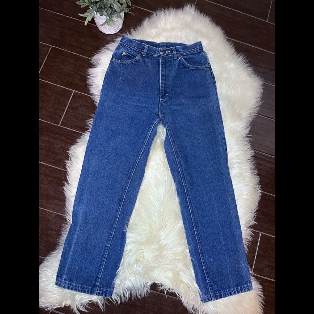 Lee Riders Vintage Made in USA  blue denim jeans sz 11 Long
